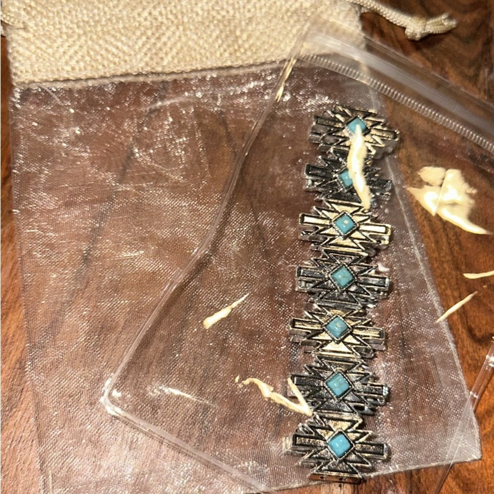 Bangle with turquoise - Picture 4 of 6